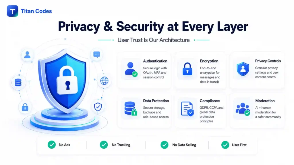 Privacy & Security Layers Infographic