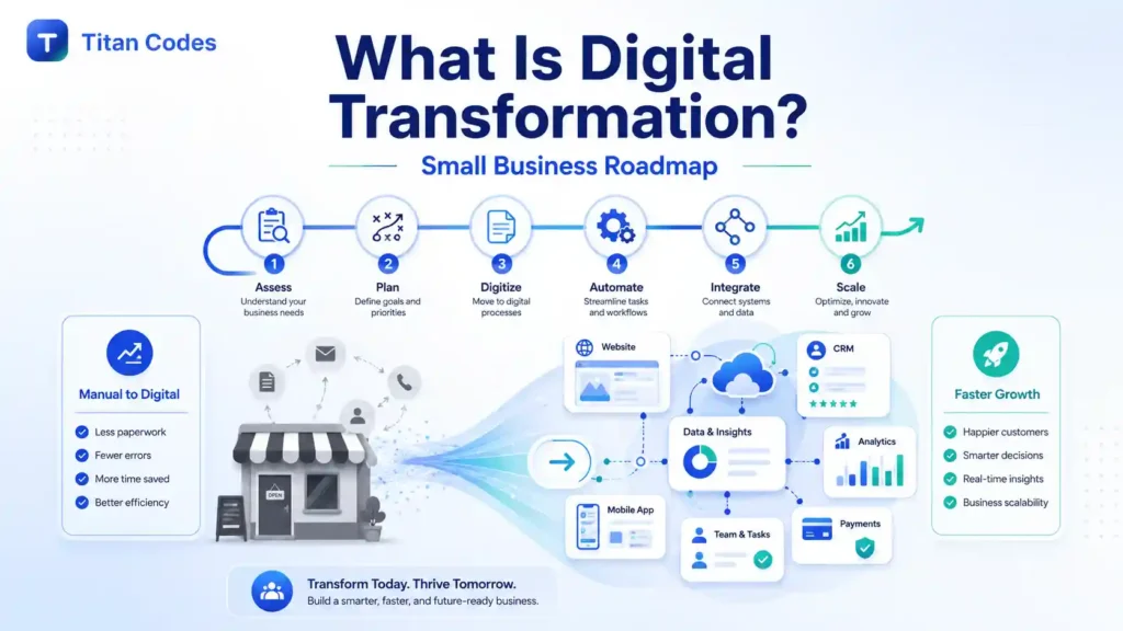 What Is Digital Transformation Small Business Roadmap